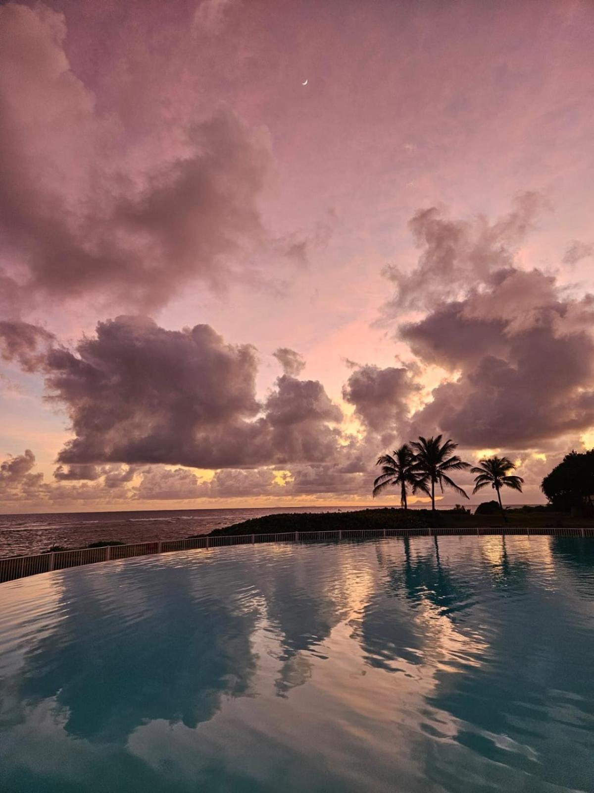 Guadeloupe- Saint-Francois- Residence Anse Des Rochers - Appartement Quart De Villa Etage - Vue Mer- 4 Personnes - Lit Bebe Sur Demande - Citerne Et Wifi Prives -Animaux Ok-Acces Plage Direct -Apnee Bien-Etre Experience Sur Demande Avec Instructeur A Exterior photo