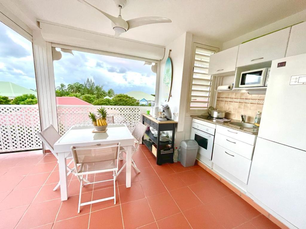 Guadeloupe- Saint-Francois- Residence Anse Des Rochers - Appartement Quart De Villa Etage - Vue Mer- 4 Personnes - Lit Bebe Sur Demande - Citerne Et Wifi Prives -Animaux Ok-Acces Plage Direct -Apnee Bien-Etre Experience Sur Demande Avec Instructeur A Exterior photo